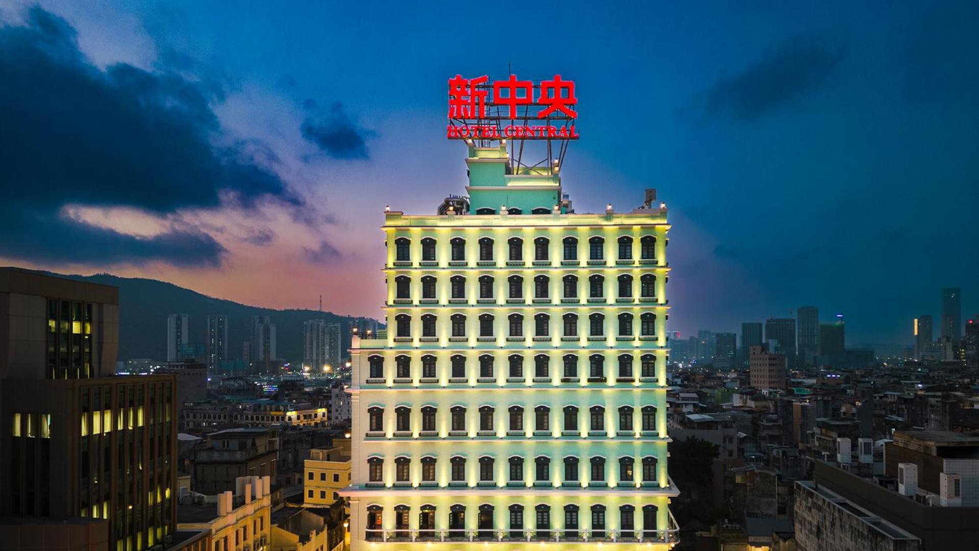 Hotel Central Macau Exterior foto